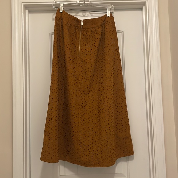 NWT Lolina Midi Set Toffee Sunburst Eyelet Size 8 - Picture 8 of 11